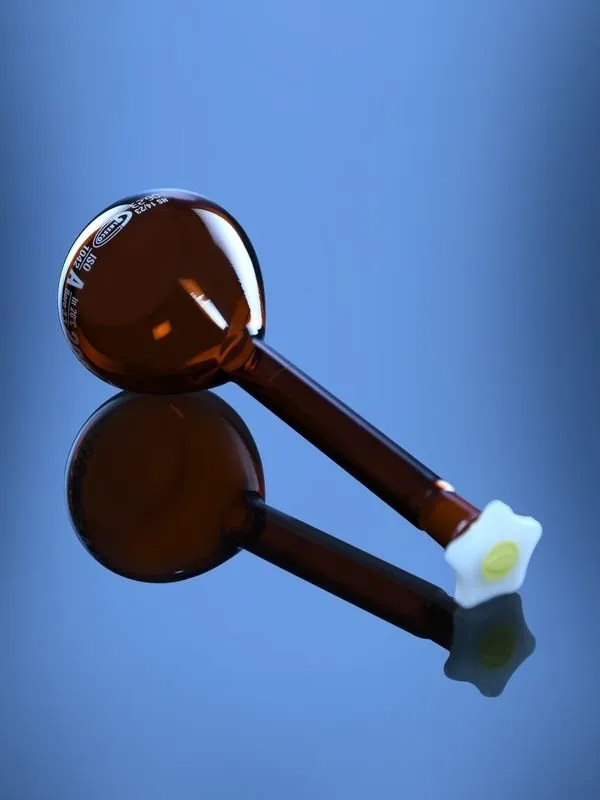 Glassco Matraccio Tarato Ambrato Classe A Tappo PE