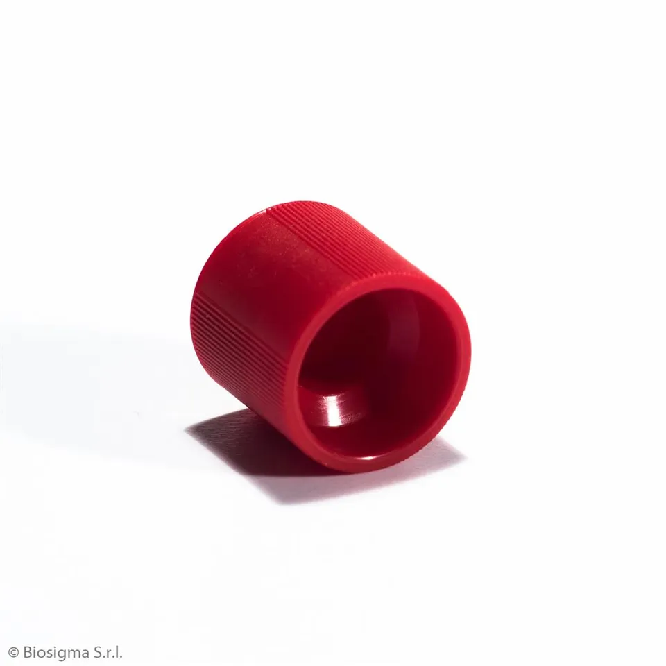 Biosigma BSO100/RO tappo provette Sorvall 12mm rosso