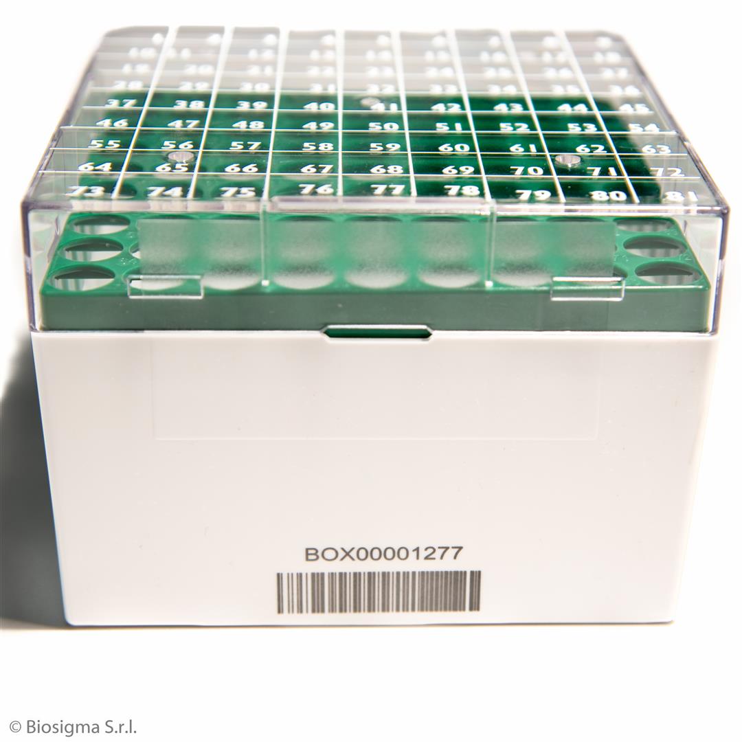 Biosigma CryoGen BSM58025B1D Box 25 posti policarbonato