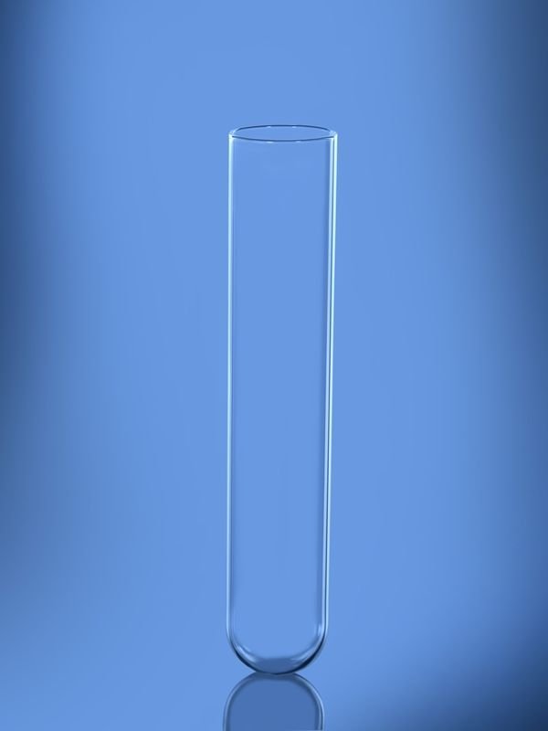 Glassco Boro 7.0 provetta coltura monouso in vetro