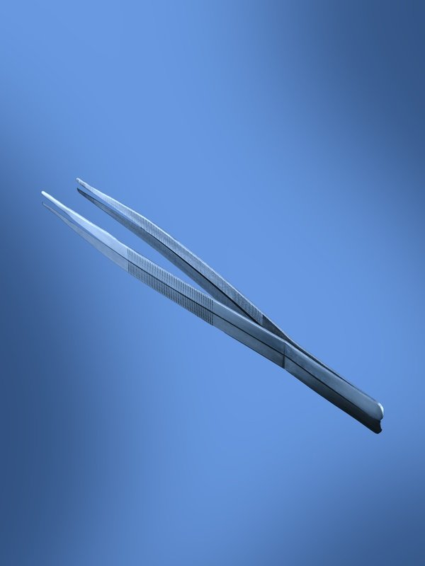 Glassco Straight fine points pinzetta punte fini diritte