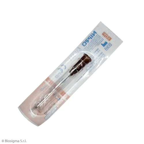 Biosigma BSS231R ago ipodermico sterile 19G marrone
