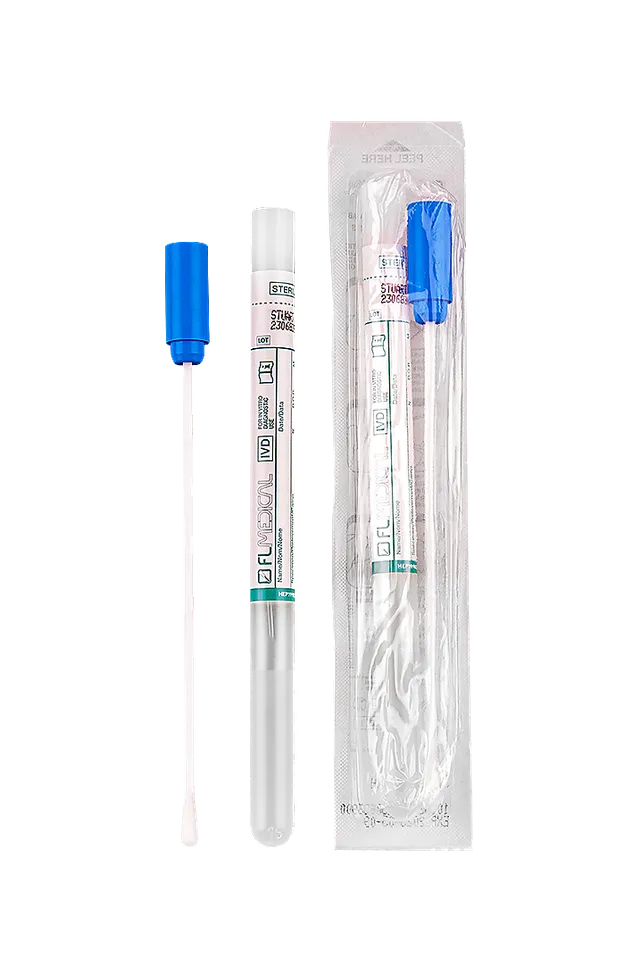 FL MEDICAL Promed 26066 tampone rayon Stuart singolo 12x150 mm
