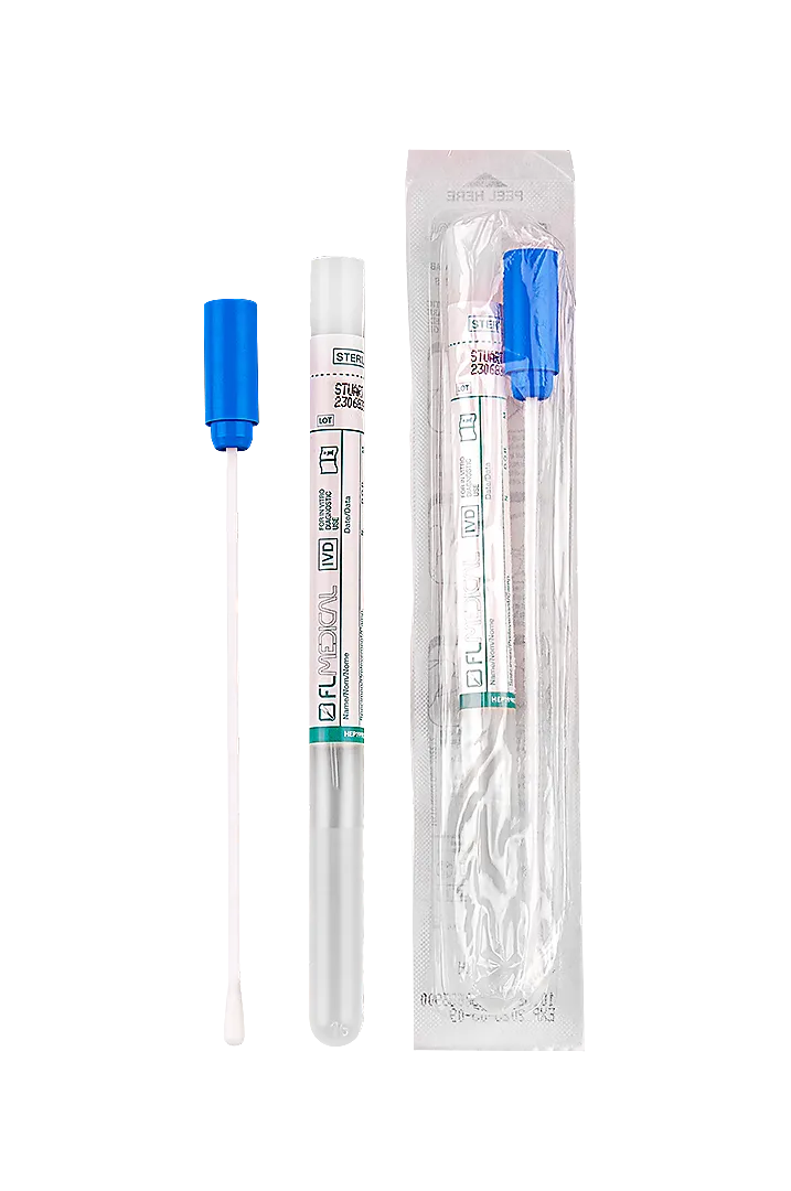 FL MEDICAL Promed 26066 tampone rayon Stuart singolo 12x150 mm