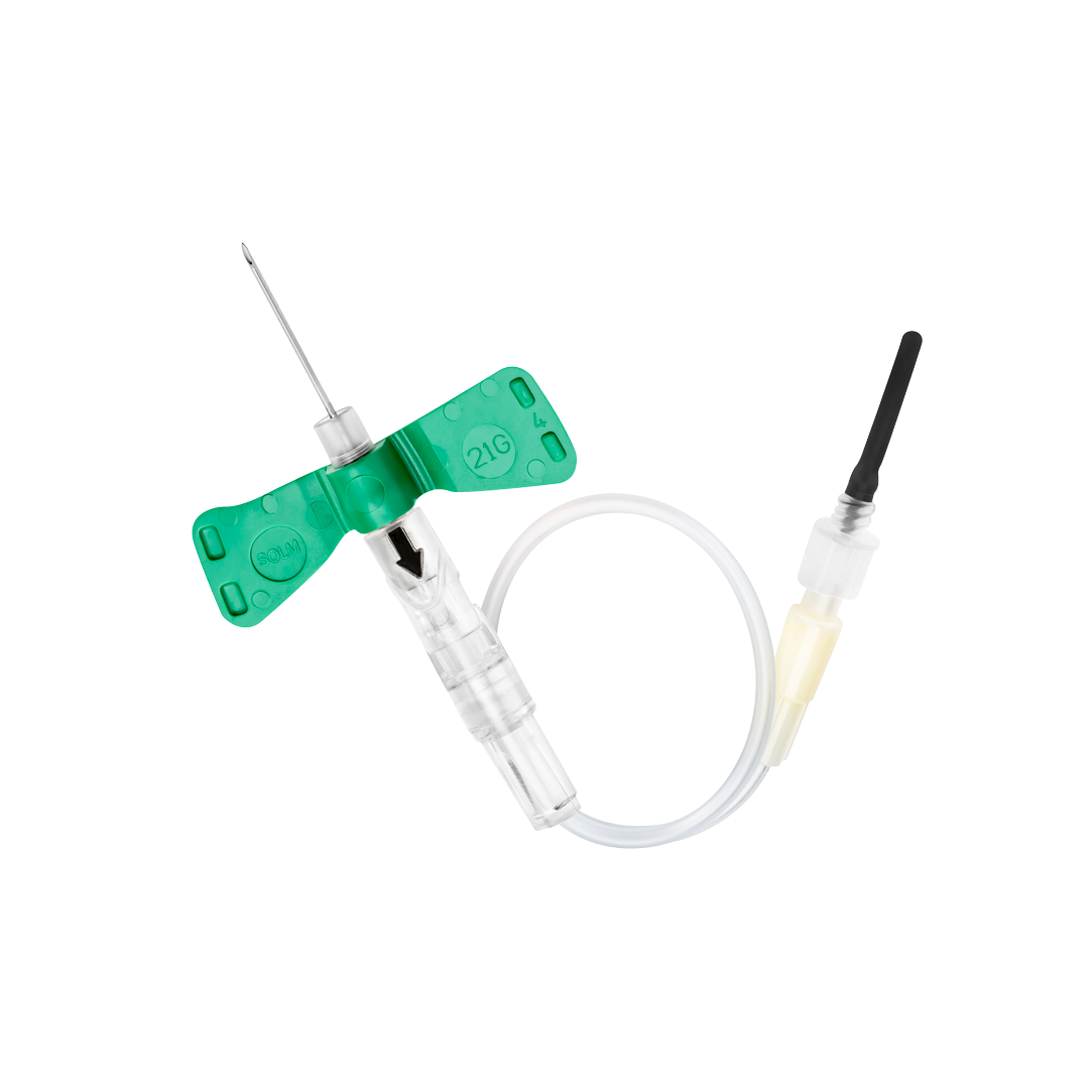 FL MEDICAL Vacumed Tech 45751 ago a farfalla 21G verde