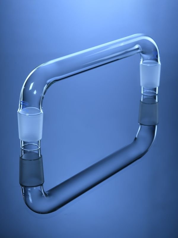 Glassco Adattatore Curva Recupero Verticale vetro laboratorio