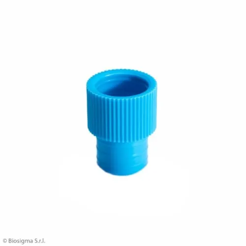 Biosigma BSO040 Tappo Polietilene 12 mm Azzurro