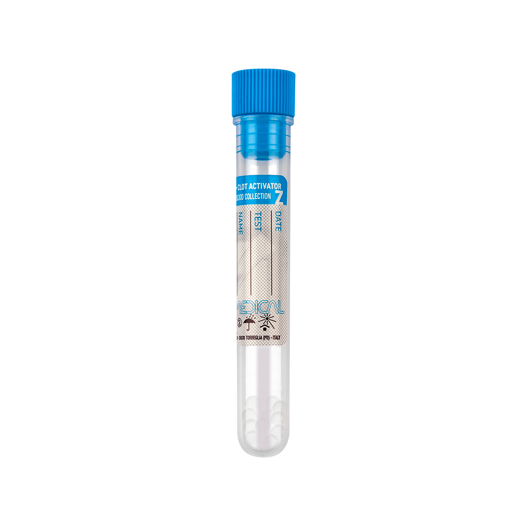 FL Medical Promed 22684 provetta siero 13x75 mm tappo azzurro