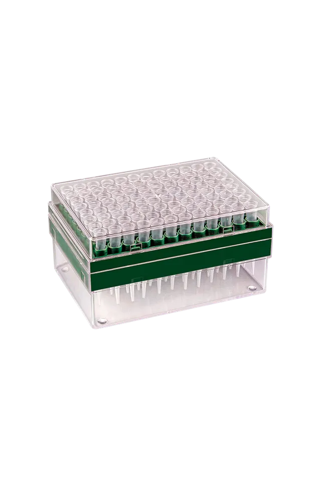 FL Medical Promed puntale MLA 0-200 ul trasparente rack 96 pezzi