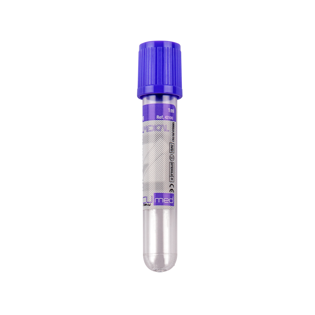 FL MEDICAL Vacumed K3 EDTA provetta tappo viola