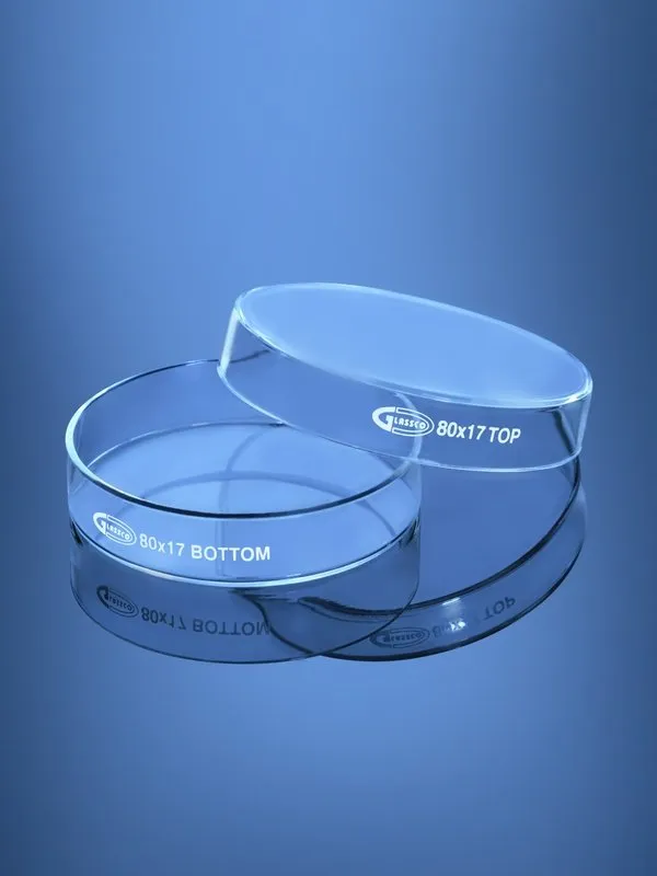 Glassco BORO 3.3 capsula Petri in vetro borosilicato