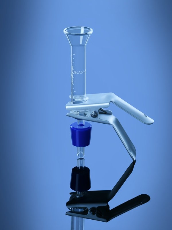Glassco Portafiltri microanalisi vetro 25 mm frit