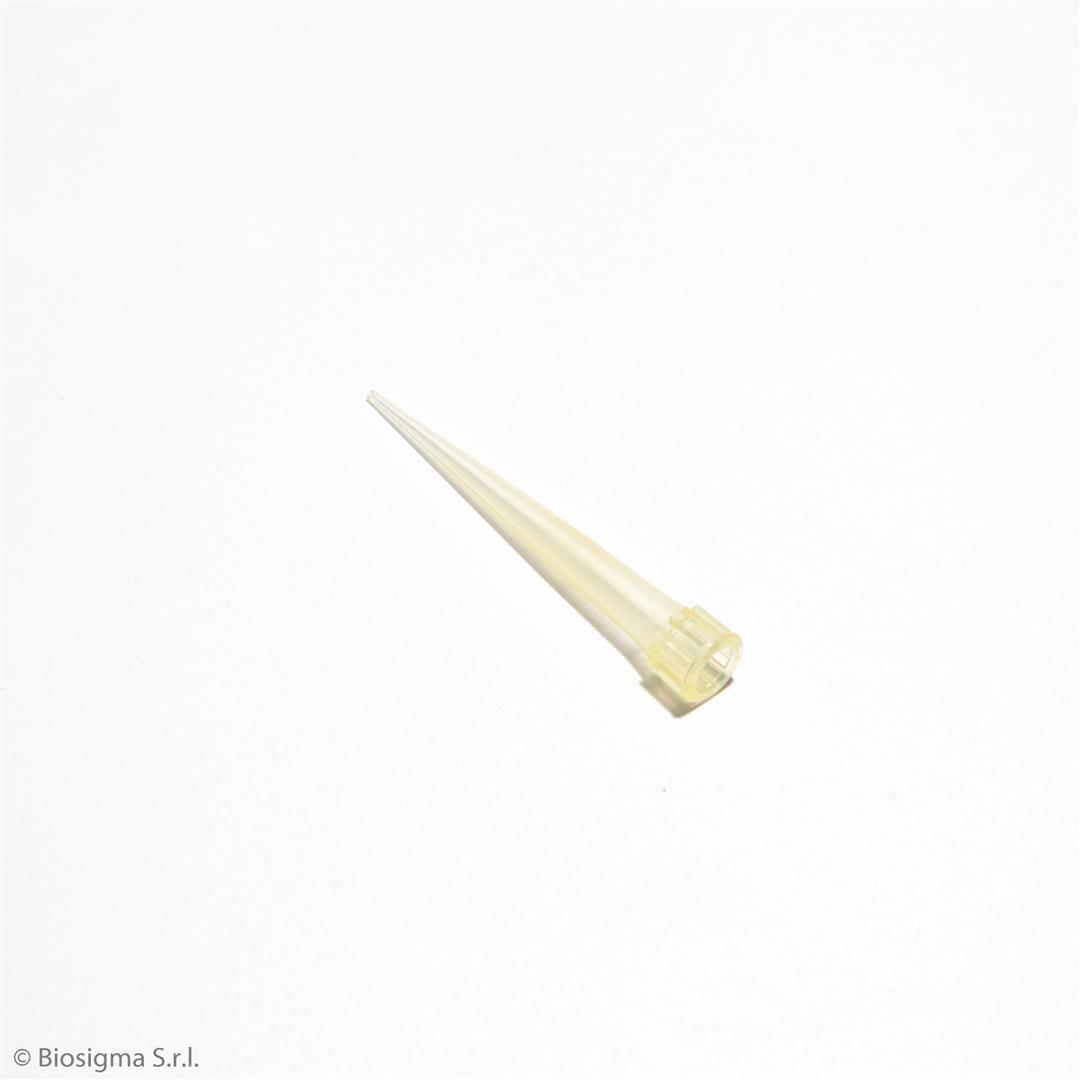 Biosigma BSR001 puntale giallo 0-200 µl tipo Eppendorf