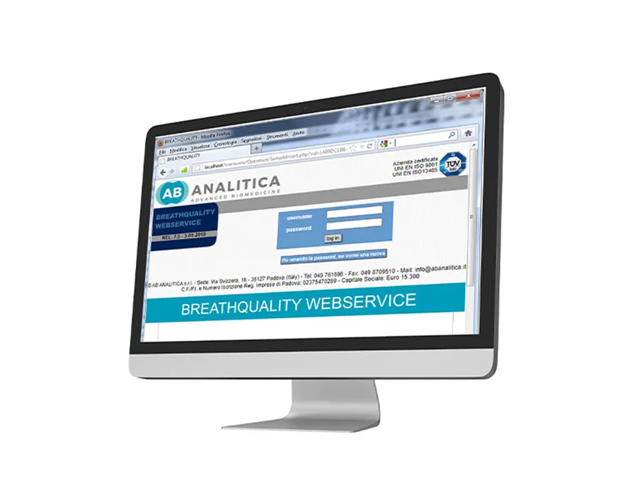 AB Analitica BREATHQUALITY Webservice servizio breath test