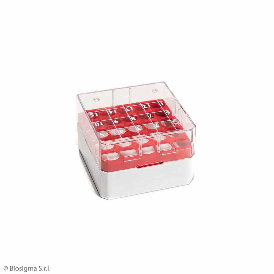 Biosigma BSM58025B/RO box criogenico 25 posti rosso