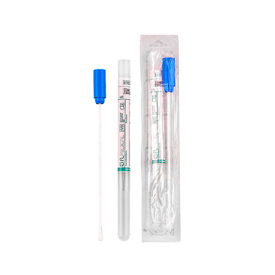 FL MEDICAL Promed 26066 tampone rayon Stuart singolo 12x150 mm