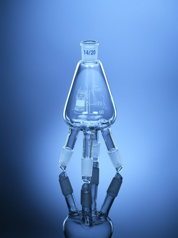 Glassco Distilling Cow Receiver adattatore vetro distillazione