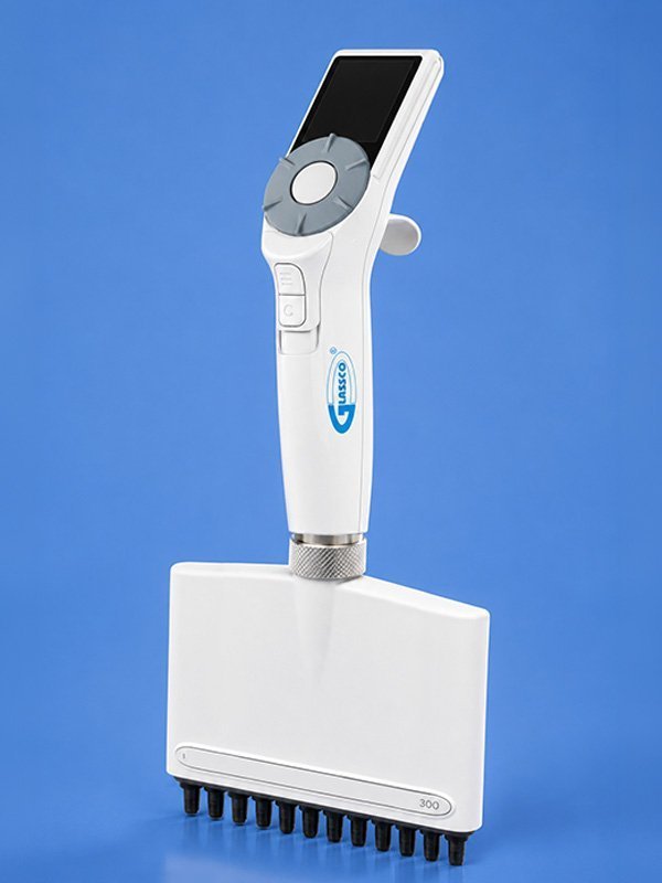 Glassco Digipip Twelve Channel Micropipetta 12 Canali