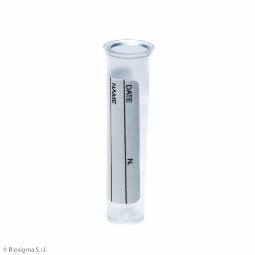 Biosigma BSP069 provetta 3 ml polipropilene fondo piatto