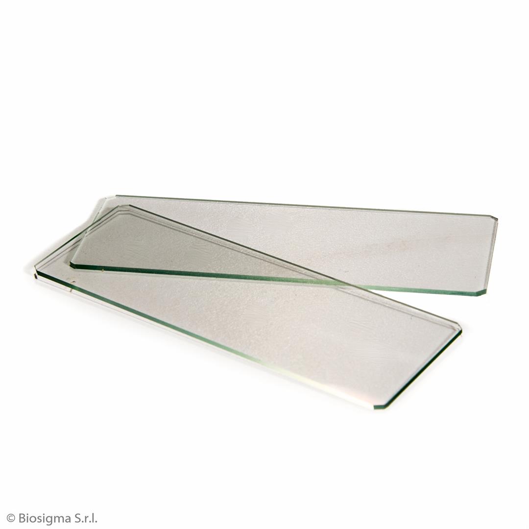 Biosigma VBS655 vetrini portaoggetti 26x76 mm bordi molati