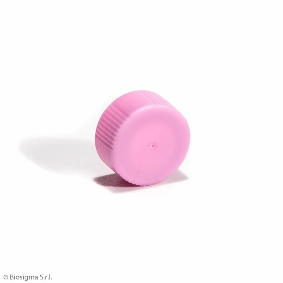 Biosigma ClearLine CL810/RA tappo vite piatto rosa x3000