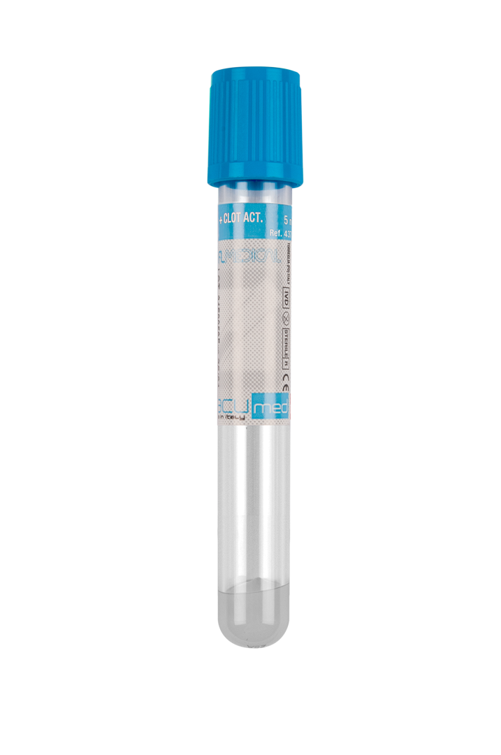 FL Medical Vacumed 42731 provetta siero gel 3,5 ml tappo blu sterile
