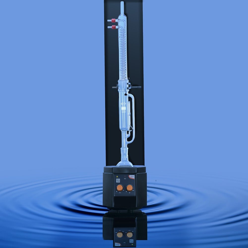 Glassco Soxhlet Apparecchio estrazione singolo con agitatore