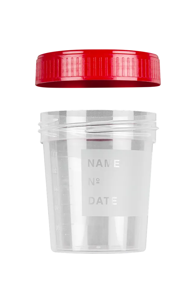 FL Medical Promed 25030 contenitore urina 120 ml tappo bianco