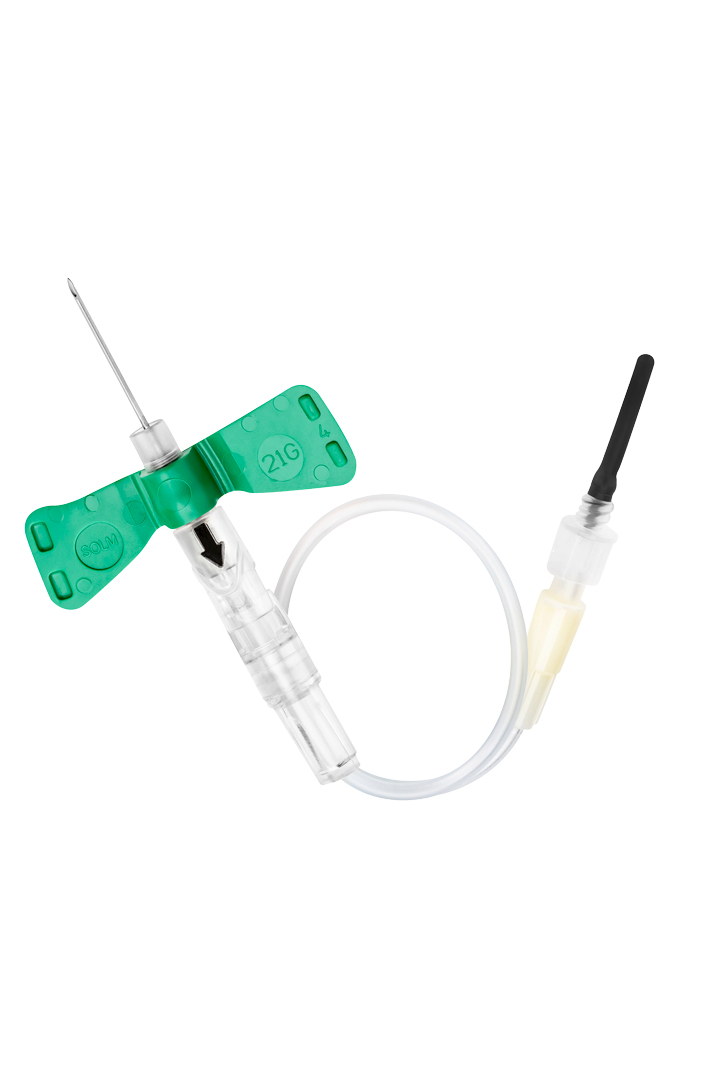 FL MEDICAL Vacumed Tech 45751 ago a farfalla 21G verde