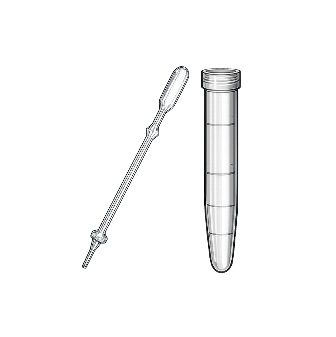 Biosigma BVS190 kit urine microtips + provette 10 ml