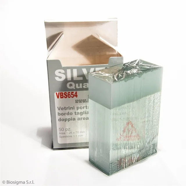 Biosigma VBS654 vetrino portaoggetti 26x76 mm doppia banda