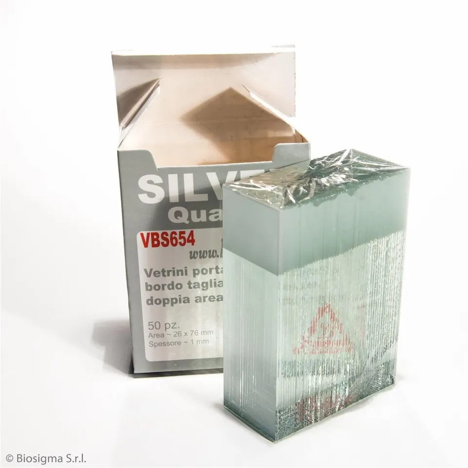 Biosigma VBS654 vetrino portaoggetti 26x76 mm doppia banda