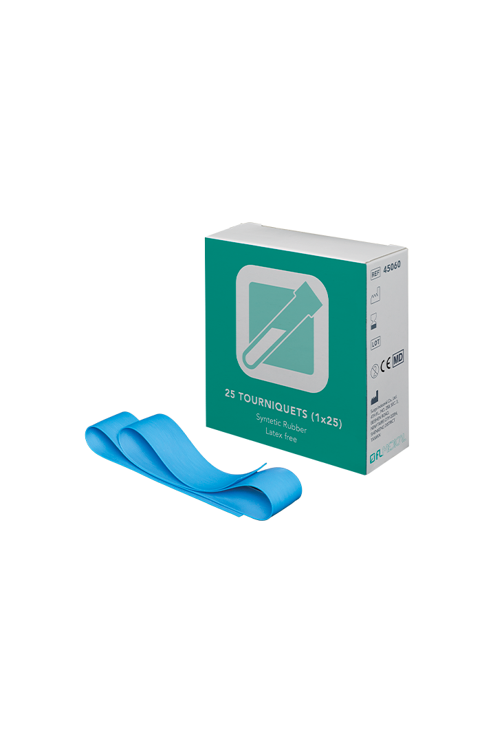 FL Medical Vacumed 45060 laccio emostatico monouso latex free azzurro