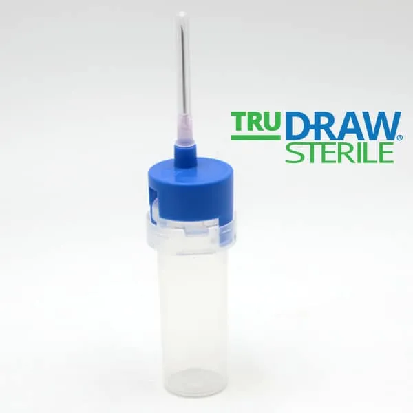 QualiTru TruDraw Single Sampler campionatore ago 18G 50 pezzi