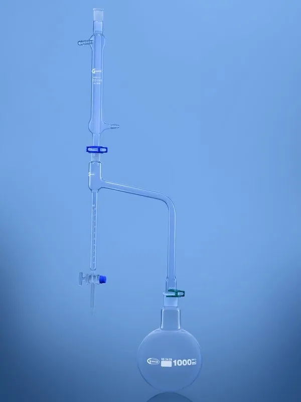 Glassco Dean and Stark apparecchio distillazione vetro