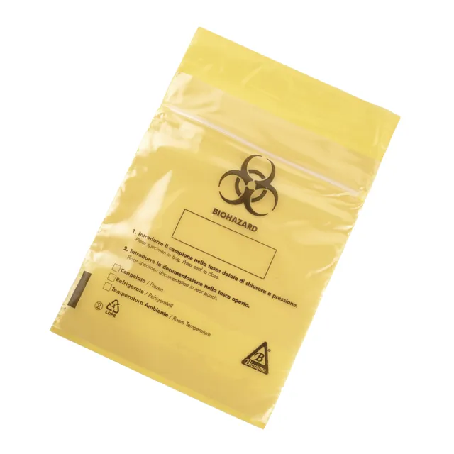 Biosigma BSA2101 busta trasporto campioni con zip