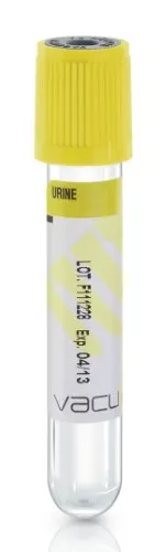 Biosigma BV057R provetta urine 4 ml tappo giallo 100 pezzi