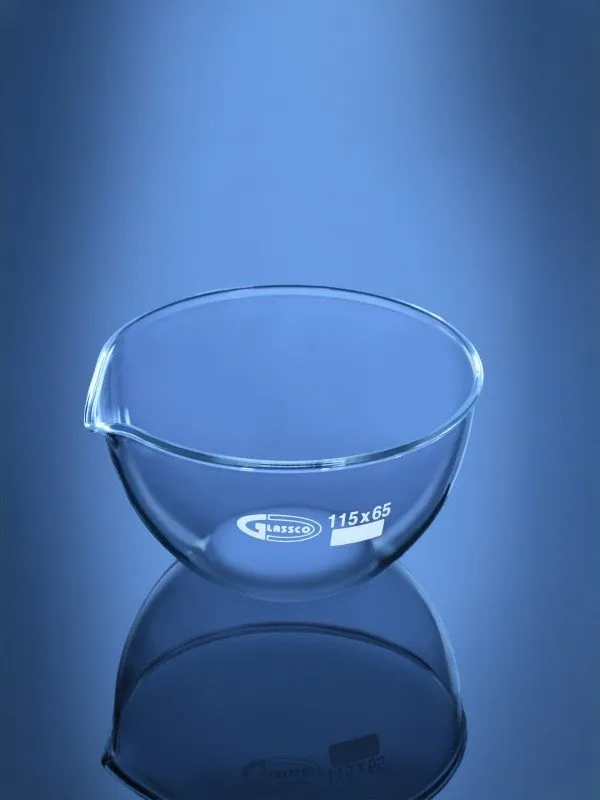 Glassco DIN capsula evaporazione vetro borosilicato 3.3