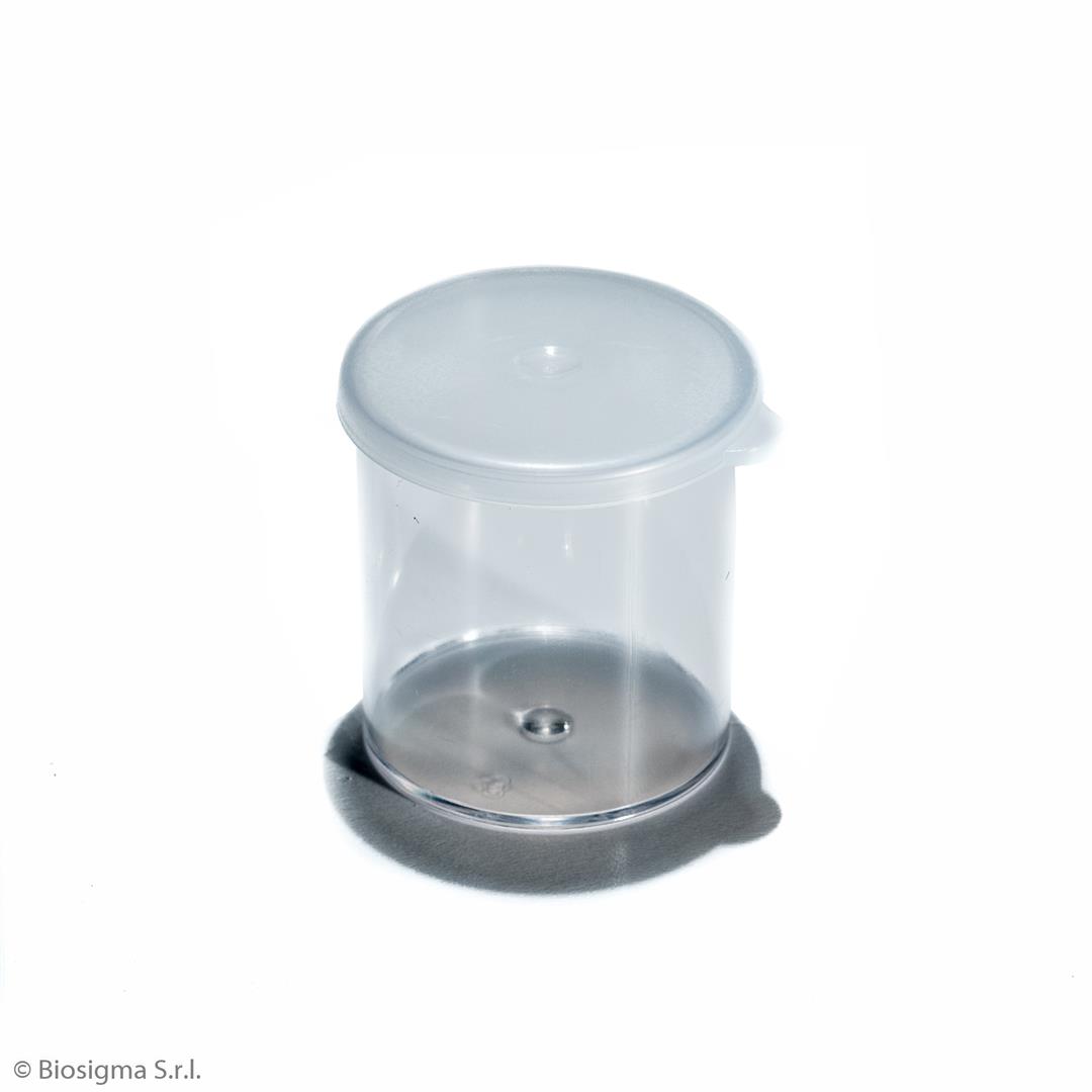 Biosigma BSC105 contenitore 30 ml polistirene tappo a pressione