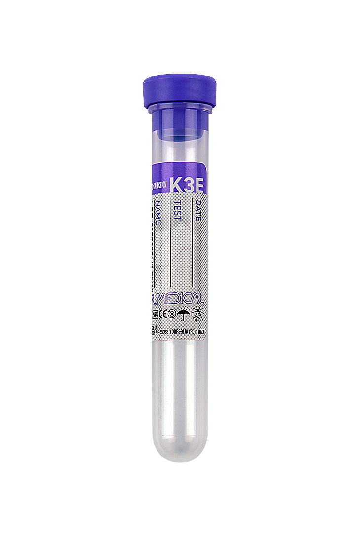 FL Medical Promed 22125 provetta K3 EDTA 3 ml tappo viola
