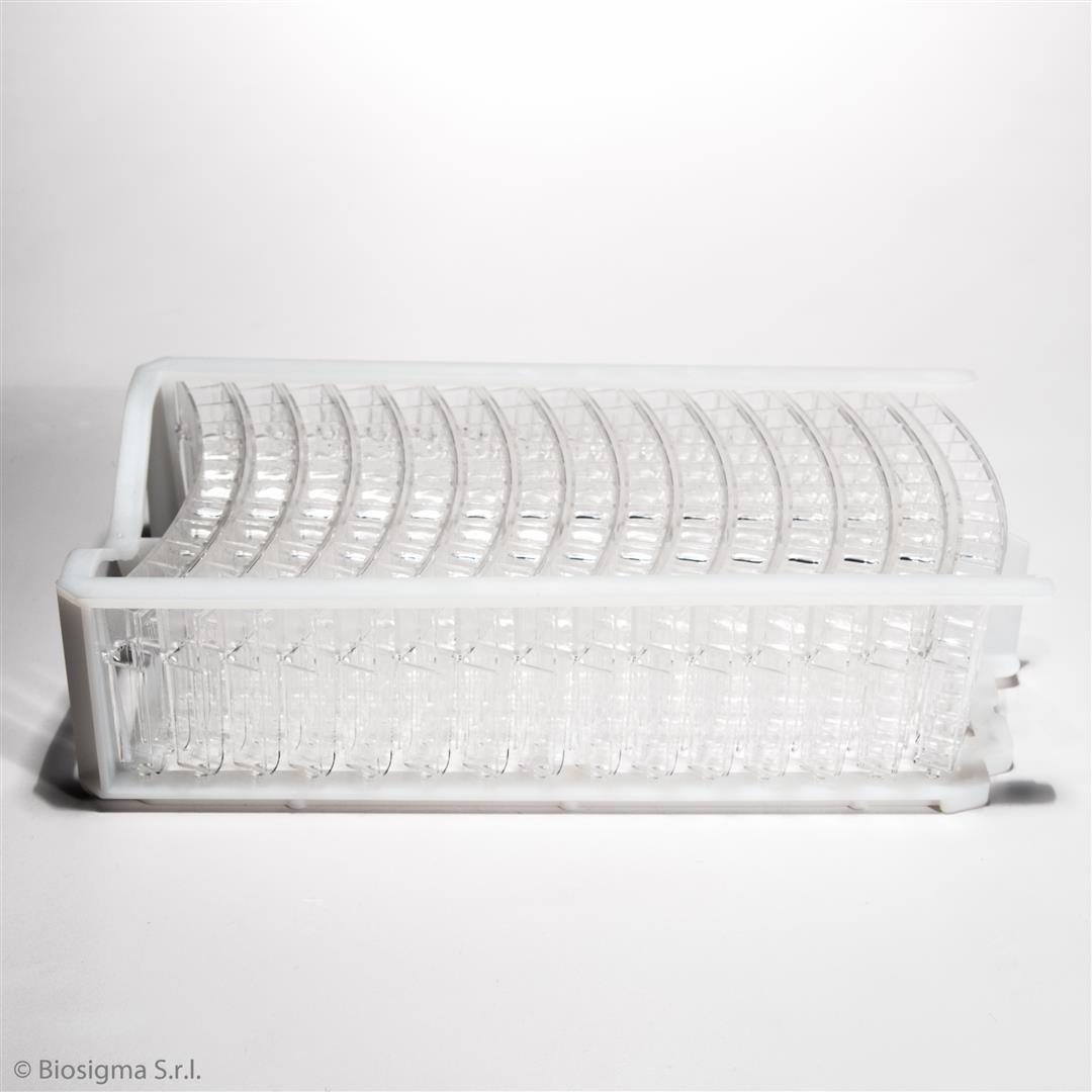 Biosigma BSA85 multicells segmenti 12 pozzetti PMMA 450 pezzi