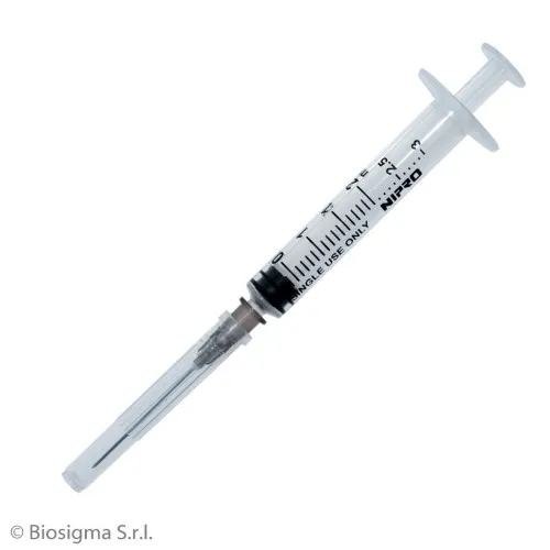 Biosigma BSS135 siringa 2,5 ml luer slip centrale