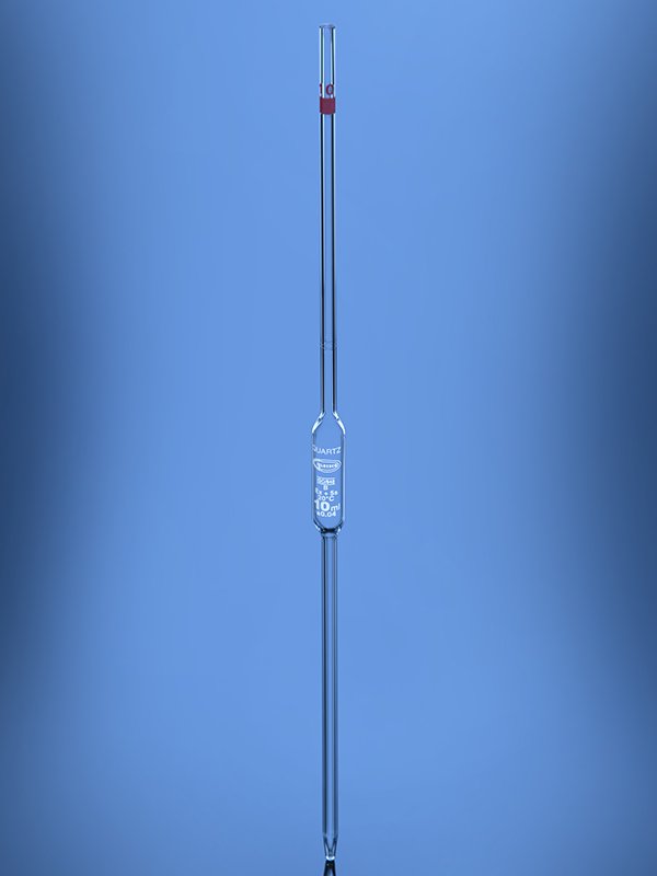 Glassco pipetta tarata classe B quarzo