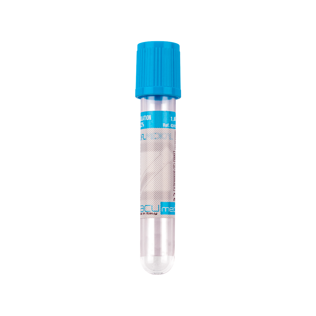 FL MEDICAL Vacumed 42410 provetta citrato 3,2% 1,8 ml azzurra