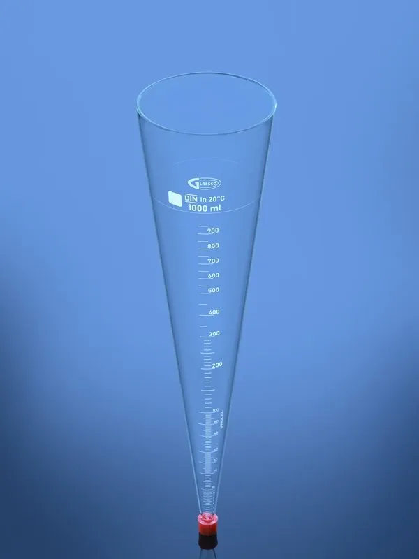 Glassco Imhoff cono sedimentazione in vetro