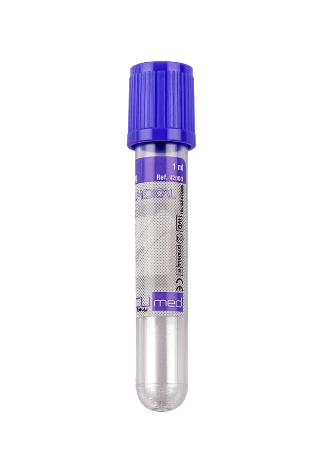 FL MEDICAL Vacumed K3 EDTA provetta tappo viola