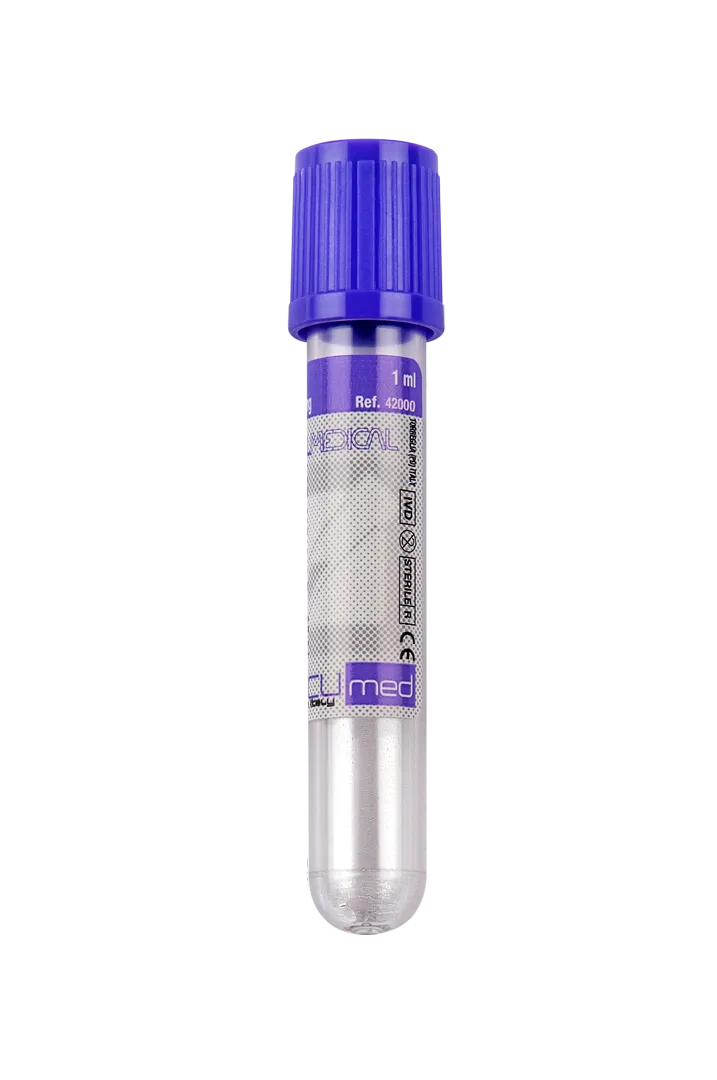 FL MEDICAL Vacumed K3 EDTA provetta tappo viola