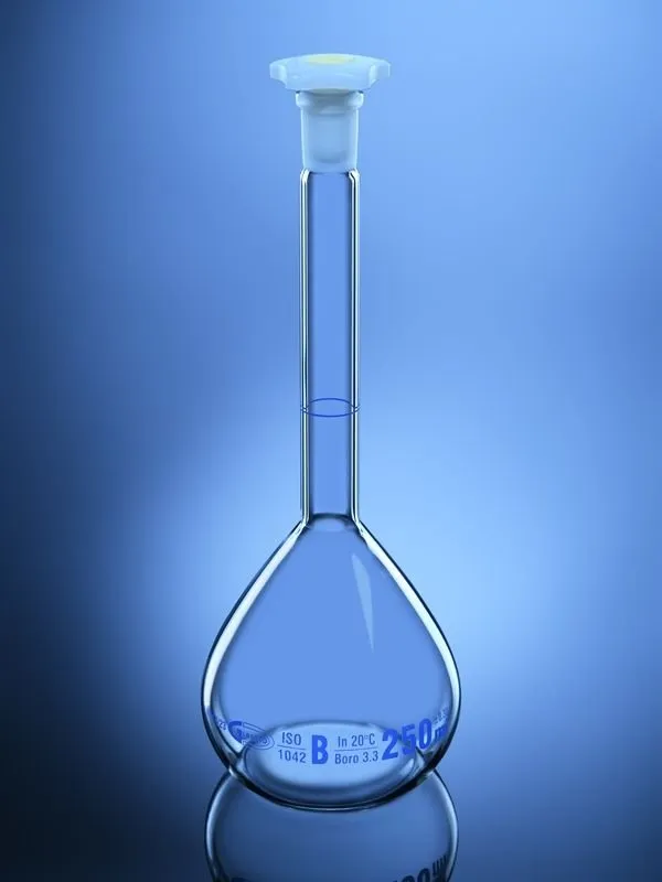 Glassco Matraccio Tarato Vetro Classe B Tappo PE