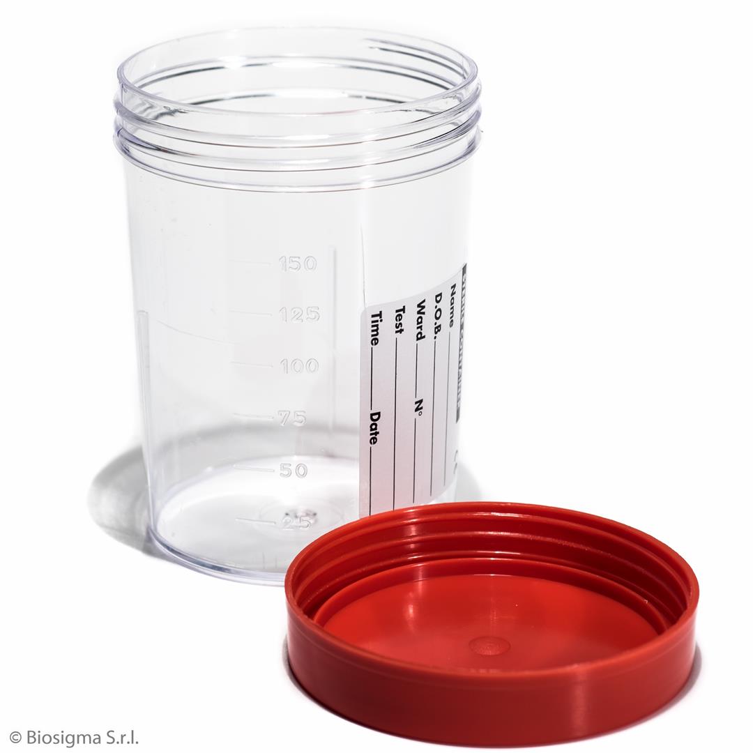 Biosigma BSC195 contenitore urine 200 ml sterile singolo
